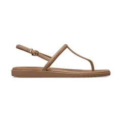 CROCS - Sandalias Miami Thong Flip Caf Mujer