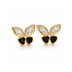 ZYRAL - Aretes Dorado Para Dama Marca ZARC01-441