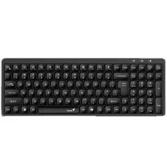 GENIUS - TECLADO LUXE MATE 120 AI USB NEGRO