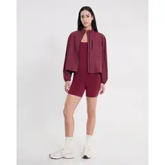 ATMOS - Enterizo Manga Sisa Corto Para Mujer Vino