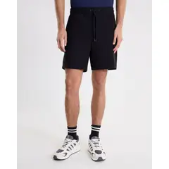 ATMOS - Bermuda Regular Fit Tela Técnica Para Hombre Negro