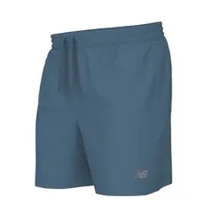 NEW BALANCE - Pantaloneta Deportiva Original Azul Para Hombres