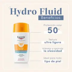 EUCERIN - Hydro Fluid Textura Ultra-Ligera Fps 50+