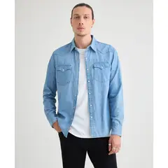LEVIS - Camisa Manga Larga Classic Western Levi’s® Para Hombre