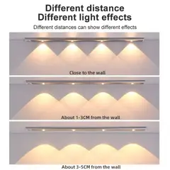 AMERICAN GENERICS - Lámpara LED USB Recargable con Sensor de Movimiento Inteligente