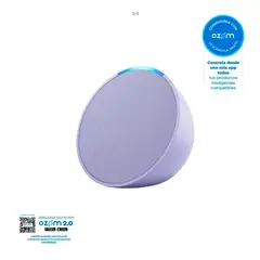 AMAZON - Echo Pop 1ra Generación Altavoz Inteligente Lila