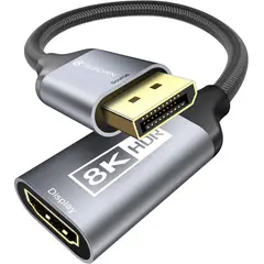 INNOVA - Cable Displayport 1.4 A Hdmi 8k Adaptador Pantalla Pc Rtx