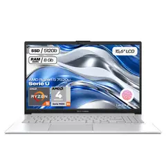 ASUS - Portátil Ryzen 5 7520u Ram 8gb Ddr5 Ssd 512gb FHD 15.6" Computador Portátil