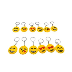 MAZUGI - Llavero Emoji Expresiones Divertidas Cauch