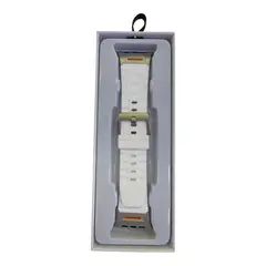 GENERICO - PULSO STRAP MANILLA BLANCA COMPATIBLE APPLE WATCH 42-44-45-46-49MM