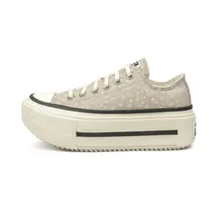 CONVERSE - Tenis Ctas Lift Double Stack Mujer Gris