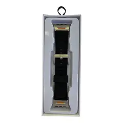 GENERICO - PULSO STRAP MANILLA NEGRA COMPATIBLE APPLE WATCH 42-44-45-46-49MM