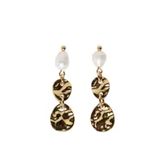 BOSI - Aretes Para Mujer Leonela Oro