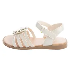 SMARTFIT - Sandalias Mila Con Diseño De Flor Para Niña Pequeña Dorado 199855