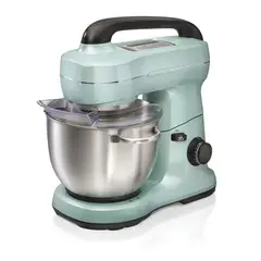 HAMILTON BEACH - Batidora de pie de 7 velocidades con recipiente de acero inoxidable 63397 – Verde