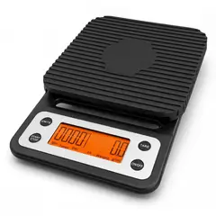 CASATUA - Gramera Balanza Digital Precisión 0,1 gr Acero Inox