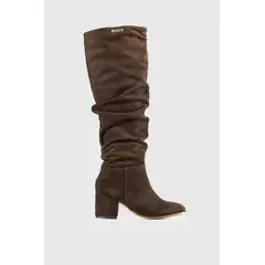 SANTORINI - BOTAS PARA MUJER ISADORA TEXTIL CAFÉ