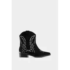 SANTORINI - BOTINES PARA MUJER JESSIE NEGRO