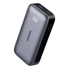 UGREEN - Mini Power Bank 30W - 10 000 mAh con 2 Puertos PD3.0 USB C+A Carga Rápida Color Negro