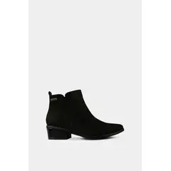 SANTORINI - BOTINES PARA MUJER BOHO CUERO NEGRO
