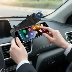 CHINA GLAZE - Espejo Retrovisor 4k Multimedia Carplay V32 Android Auto Bt