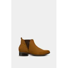 SANTORINI - BOTINES PARA MUJER DESTELLO MIEL