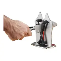 TECNOHOGAR JS - Afilador De Utensilios Para Cocina Manual