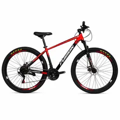 FUSION - Bicicleta Kosmos Rin 29 Acero 24 Vel Rojo