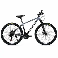 FUSION - Bicicleta Kosmos Rin 29 Acero 24 Vel Gris