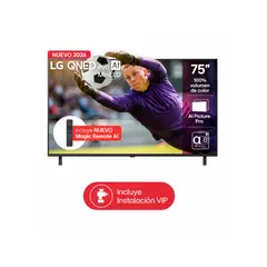 LG - Televisor 75 Pulgadas Qned Evo Miniled Tv 75QNED85BSG.AWC