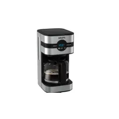 IMUSA - Cafetera de filtro KRUPS Simply Brew con Panel Digital de 10 Tazas