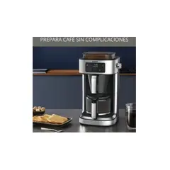 IMUSA - Cafetera de Goteo KRUPS Aroma para Café Fresco, 10 Tazas y Depósito Hermético