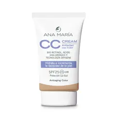 ANA MARIA - Crema Antiedad Cc Cream Oscuro X 30g