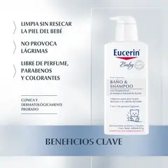 EUCERIN - Bano Y Shampoo Baby X 400ml