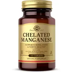 SOLGAR - Manganeso Quelatado 8mg 100 Tabletas