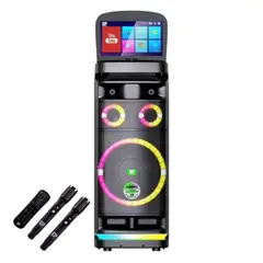 COLME TECHNOLOGY HOME - Parlante Smart Pantalla Táctil 12inch Torre de Sonido DP-1429