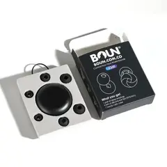 BOUN - Protectores Auditivos Tapones Oidos Dormir Espiral Silicona Antiruido Reutilizables Estuche Negro Viajar