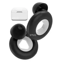 BOUN - Protectores Auditivos Tapones 23dB Concierto Dormir Filtro Silicona 4 Tallas Reutilizables