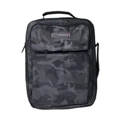 SWISSBRAND - Morral Hanover-Negro/gris Camuflado