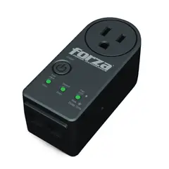 FORZA - Protector de Voltaje FVP-1201N 900J1800W Protección contra Picos PC y Electrodomésticos
