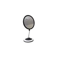 MAZUGI - Espejo de Mesa Individual Base Negra Ajustable Elegante