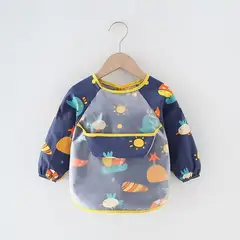 GENERICO - Delantal Manga Larga Impermeable Para niños