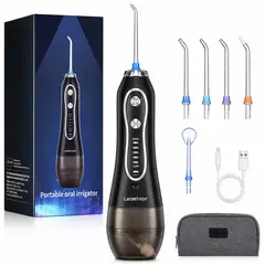 ONE PIXEL - Irrigador Dental Inalambrico Para Limpieza Profunda Con 5 Boquillas