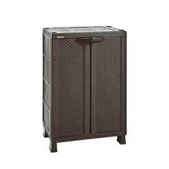 RIMAX - Armario Organizador Mediano Rattan Ref.7189 W-Wenge
