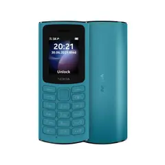 NOKIA - 105 Dual SIM 64MB 128MB Ram Liberado 4G Azul
