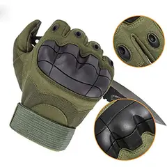 GENERICO - GUANTES MEDIO DEDOS MILITARES PARA MOTOCICLISTA AIRSOFT PAINTBALL CAMPING