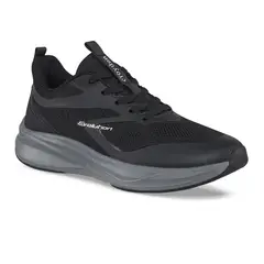 CROYDON - Tenis Running Taury Negro-Gris para Hombre
