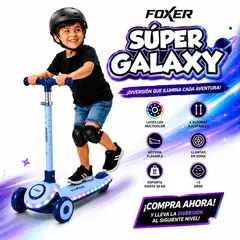 MULTIPLACE COLOMBIA - Patineta scooter interactiva para niños extra fina + kit de proteccion
