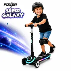 MULTIPLACE COLOMBIA - Patineta scooter interactiva para niños extra fina + kit de proteccion