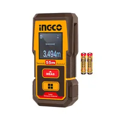 INGCO - Medidor Láser de Distancia 55m ±2mm HLDD05086